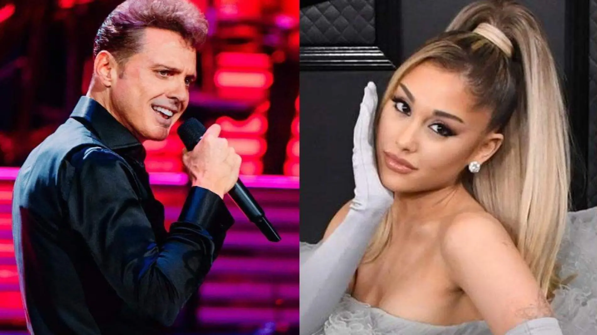 Luis Miguel y ArianaGrande